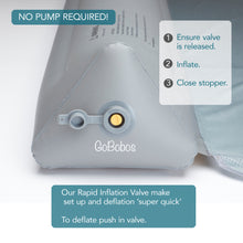 Load image into Gallery viewer, GoBobos Inflatable Bed Guard - Travel Bed Guard (2 PACK)