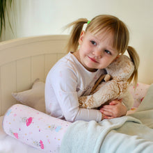 Load image into Gallery viewer, BoboBuddy Toddler Bed Guard - Pink Rabbits