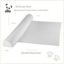 Load image into Gallery viewer, Bamboo Bed Bumper Boost for Active and Restless Sleepers