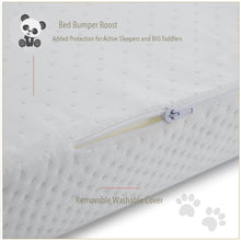 Load image into Gallery viewer, Bamboo Bed Bumper Boost for Active and Restless Sleepers
