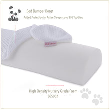 Load image into Gallery viewer, Bamboo Bed Bumper Boost for Active and Restless Sleepers