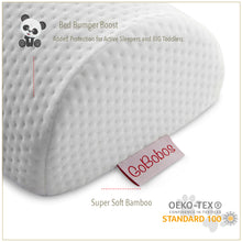 Load image into Gallery viewer, Bamboo Bed Bumper Boost for Active and Restless Sleepers